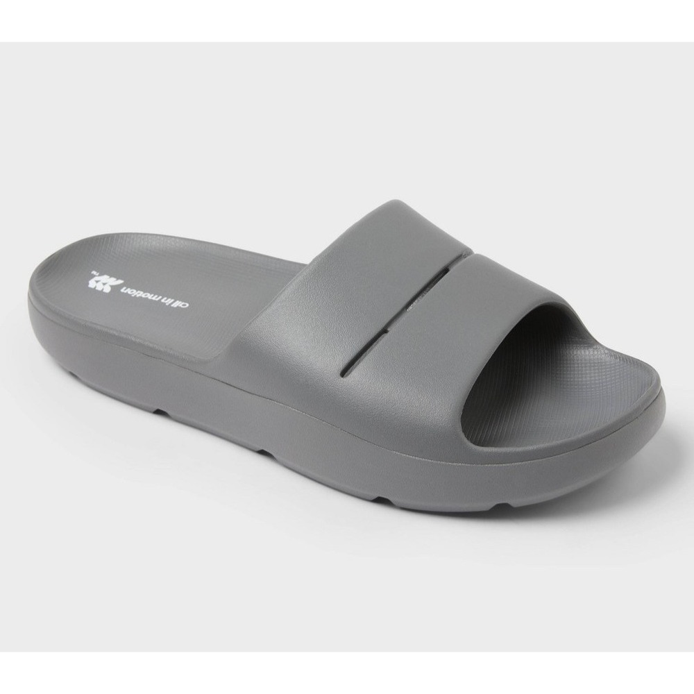 Men's Archie Recovery Slide - All In Motion™ gray size 8